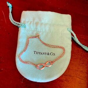 Tiffany & Co. 925 Sterling Silver Infinity Bracelet
